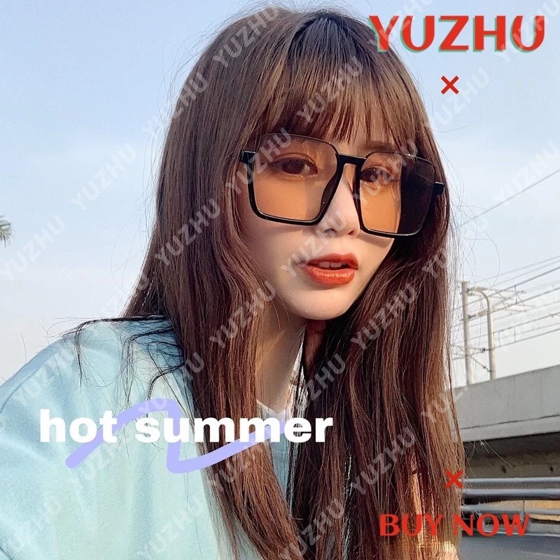 Kính Chống Nắng Nửa Gọng Hình Vuông Cỡ Lớn Thời Trang Mùa Hè