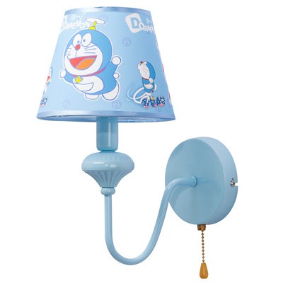 Đèn treo tường phòng trẻ em Doraemon người đàn ông cô gái phòng ngủ giường đầu bảo vệ mắt đọc đèn treo tường mèo leng ke