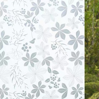 [KHỔ 90CM] GIẤY DÁN KÍNH LÁ PHONG TRẮNG MỜ PHẢN QUANG CẢN QUANG CHỐNG NẮNG LÀM MỜ DECAL DÁN KÍNH SẴN KEO BÓC DÁN