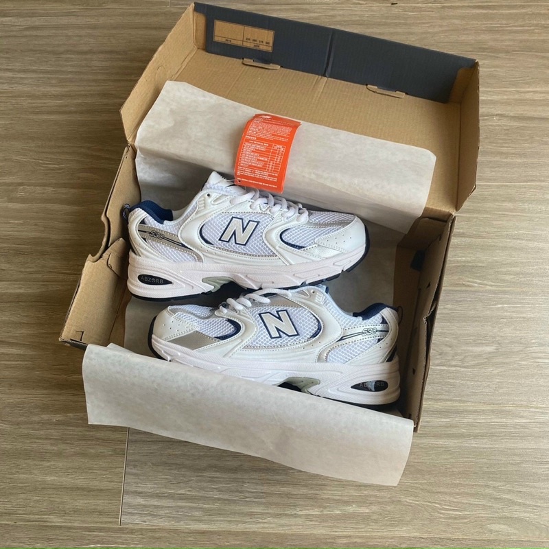 GIÀY NB NEW.BALANCE 530 WHITE GREY LAI AU [ BẢN HOÀN THIỆN TỐT NHẤT ]
