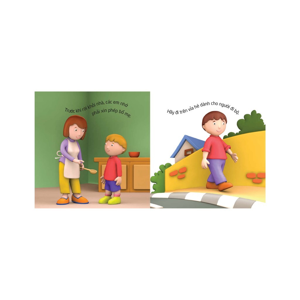 Sách - Thế Giới Trong Mắt Em - An Toàn Giao Thông