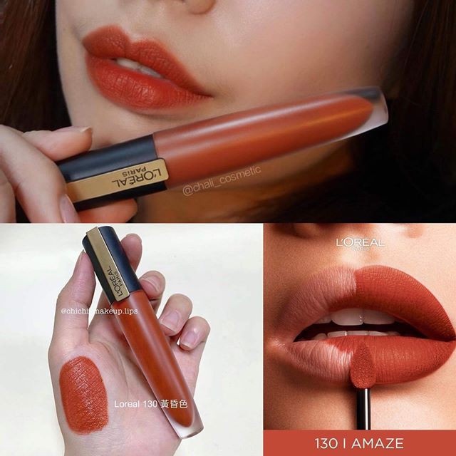 Son Kem Lì Nhẹ Môi Cao Cấp Loreal Paris Màu 130 7ml