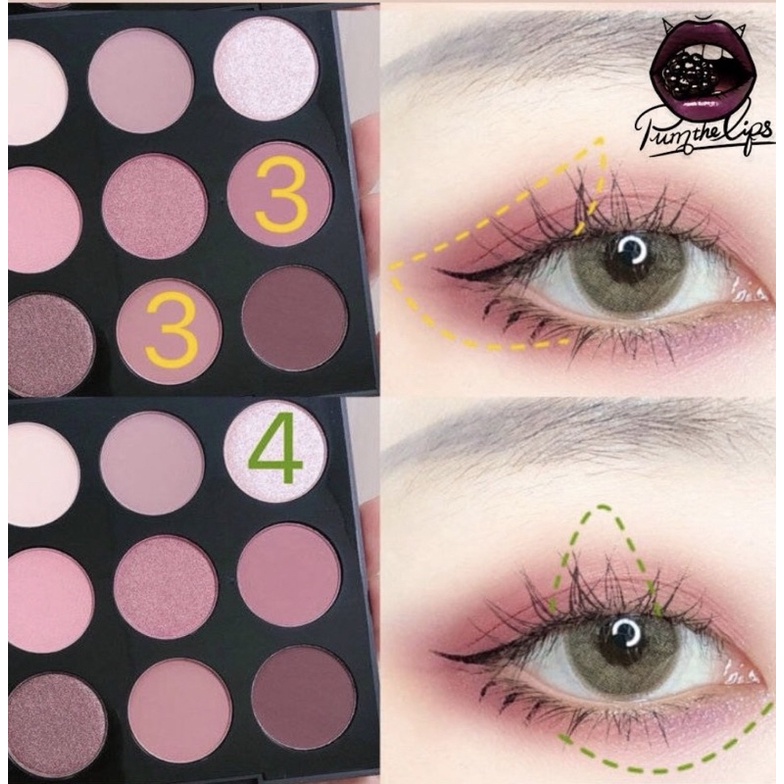 BẢNG PHẤN MẮT MORPHE 9V