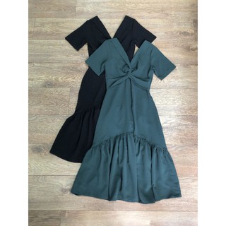 Đầm đuôi cá Hobbs London V Neck Dress