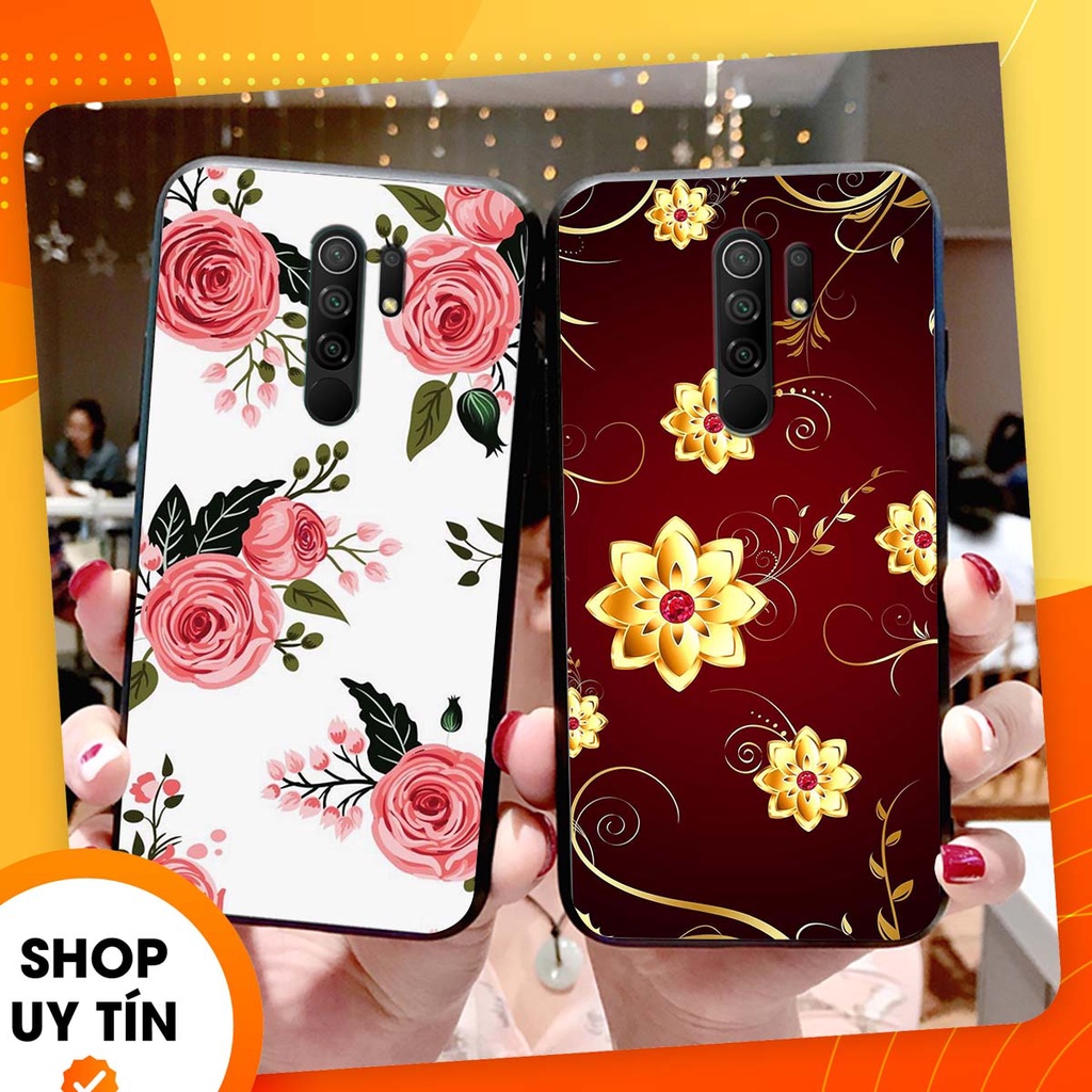 Ốp lưng Xiaomi REDMI 9 in hình hoa xinh xắn, hiện đại , thời trang ,phong cách
