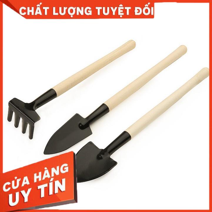 [HOT+FREE SHIP]  Bộ Cuốc Xẻng Làm Vườn Mini 3 Món