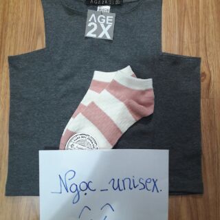SALE Áo Croptop cutout AGE2X
