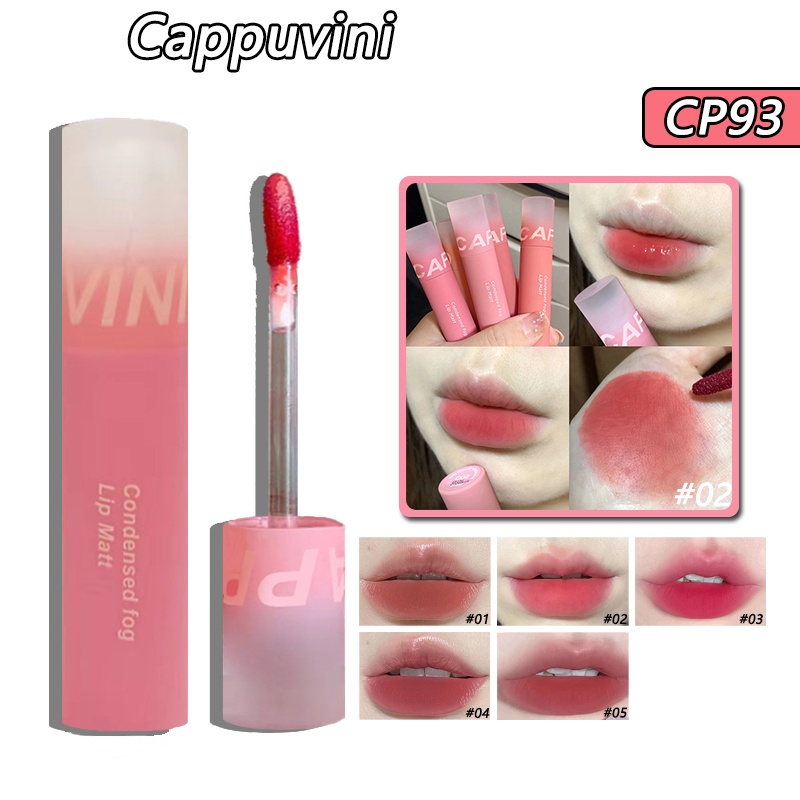 Son môi CAPPUVINI màu nhung lì 3g