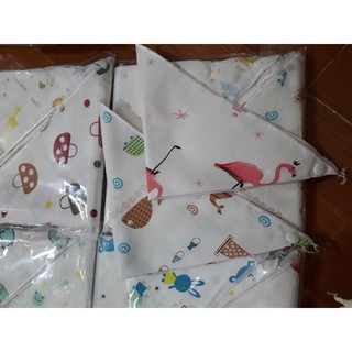 5 yếm quàng cổ cho bé bằng vải xô