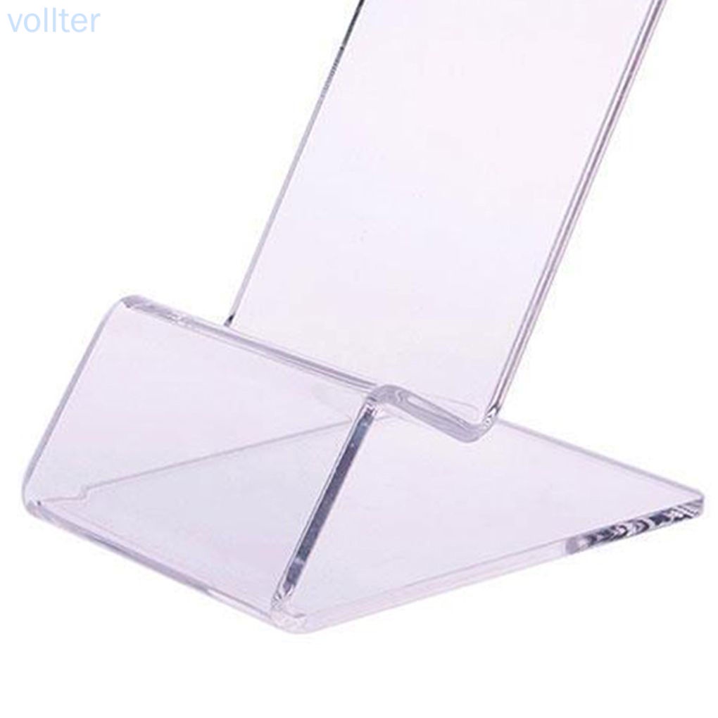 Giá Đỡ Điện Thoại Mini Bằng Acrylic Trong Suốt Tiện Dụng