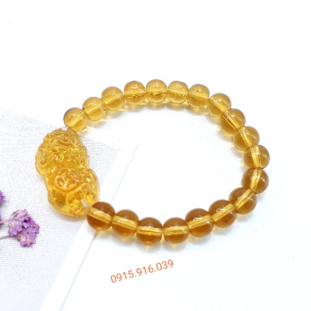 Vòng Tỳ Hưu Màu Vàng