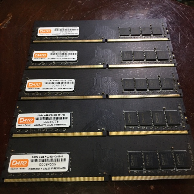 DDR4 Ram 4G PC - Bus 2400 Hiệu Dato - Vi Tính Bắc Hải