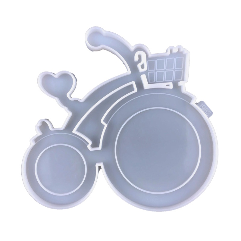 Khuôn Silicone Làm Khung Ảnh Hình Xe Đạp Độc Đáo