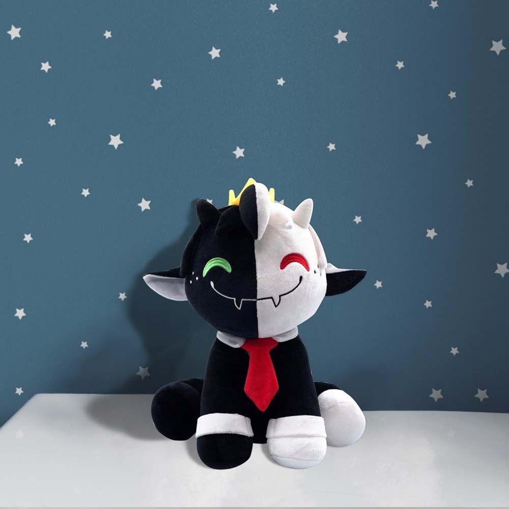 Đồ chơi nhồi bông Hình Chú Cừu Trắng Đen 25cm Bằng Cotton Dễ Thương Cho Bé