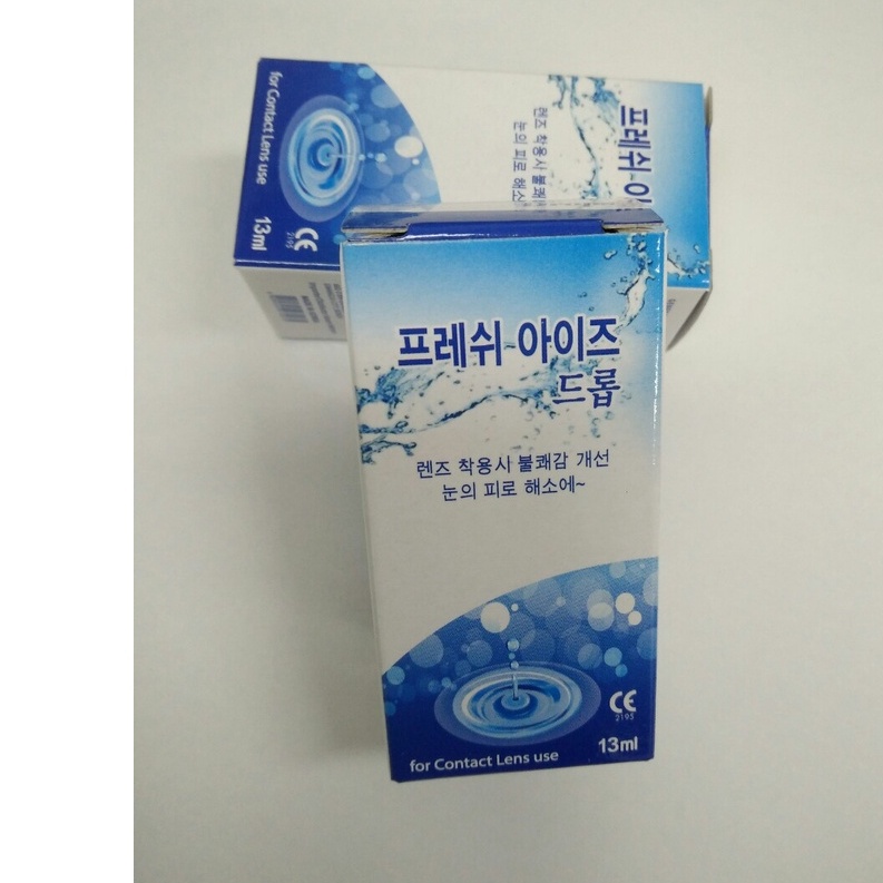 Nước nhỏ dưỡng mắt khi đeo kính áp tròng FRESH EYES, Hạn sử dụng 3 tháng ,  xuất xứ Hàn Quốc .