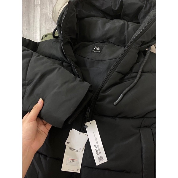 [ẢNH THẬT/SẴN] - Áo phao Zara dư xịn, phao dày siêu ấm, check code (1 số nguyên chip) | BigBuy360 - bigbuy360.vn