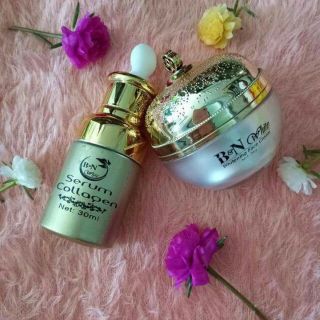 Kem face bn white collagen dưỡng trắng hồng da