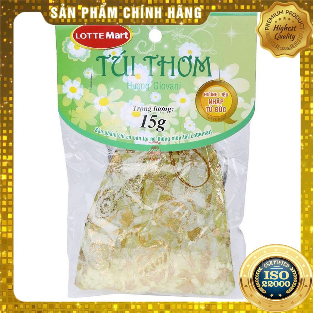 [ Yams Mart ] Túi Thơm Bell Đức Hương Giovani Gói 15G