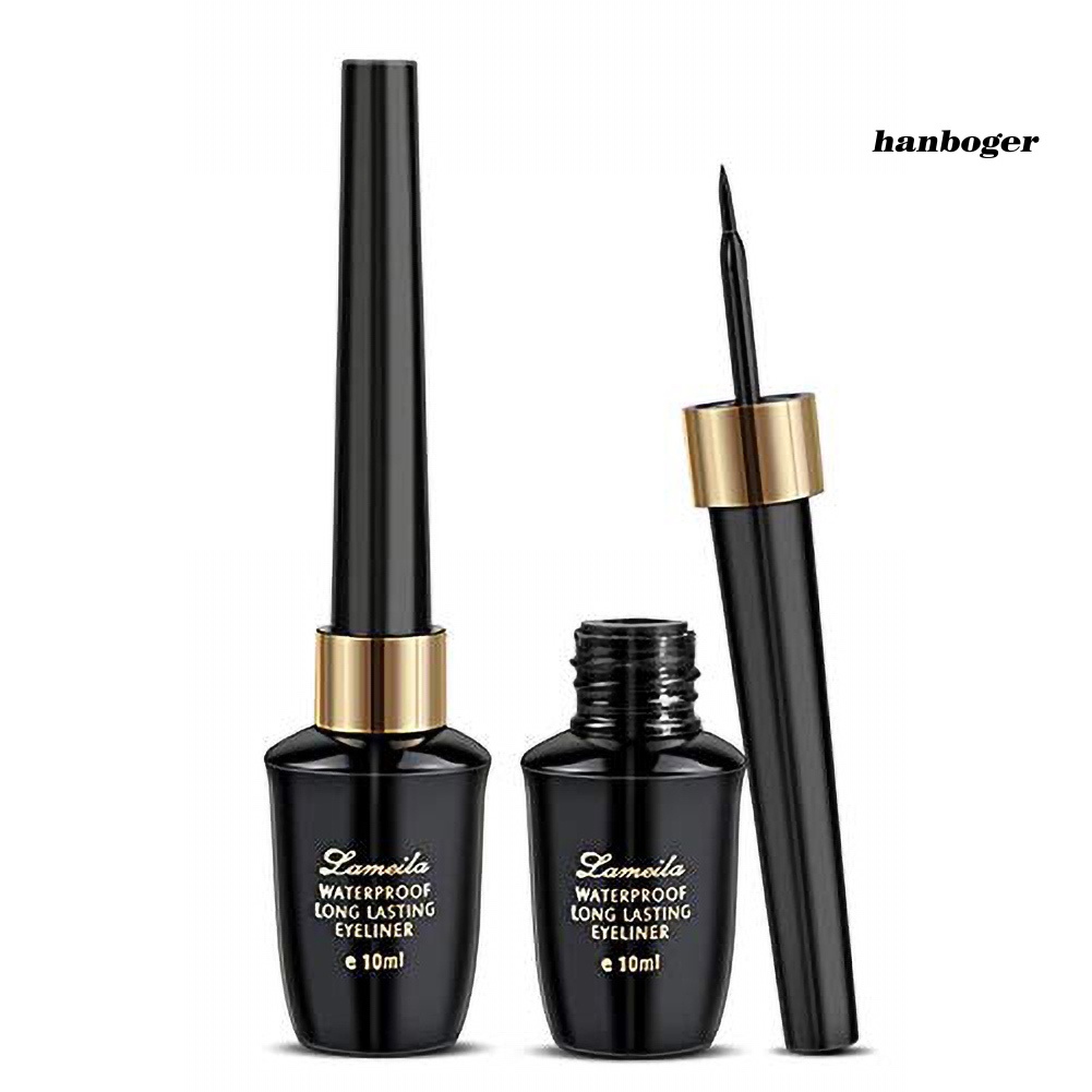 (Hàng Mới Về) Bút Kẻ Mắt Dạng Lỏng Màu Đen Hanboger Nhanh Khô Chống Thấm Nước Lâu Trôi | BigBuy360 - bigbuy360.vn