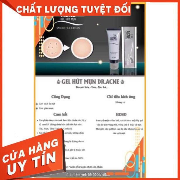 [hàng chuẩn] GEL HÚT MỤN DR ACNE