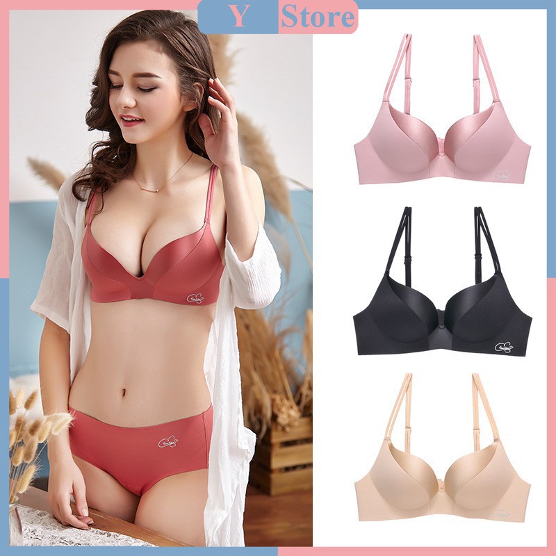 Áo Lót Su Không Gọng Nâng Ngực Phối Lụa Gợi Cảm AL27