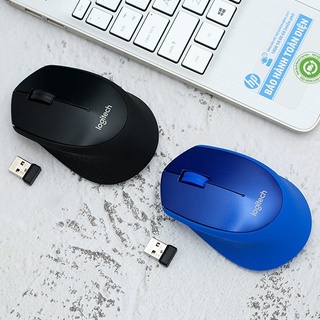 Chuột máy tính không dây Logitech Silent M331 Plus - Bảo hành chính hãng 12 tháng