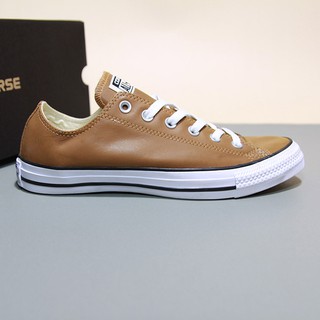 Giày Converse thấp cổ da vàng CTDV12