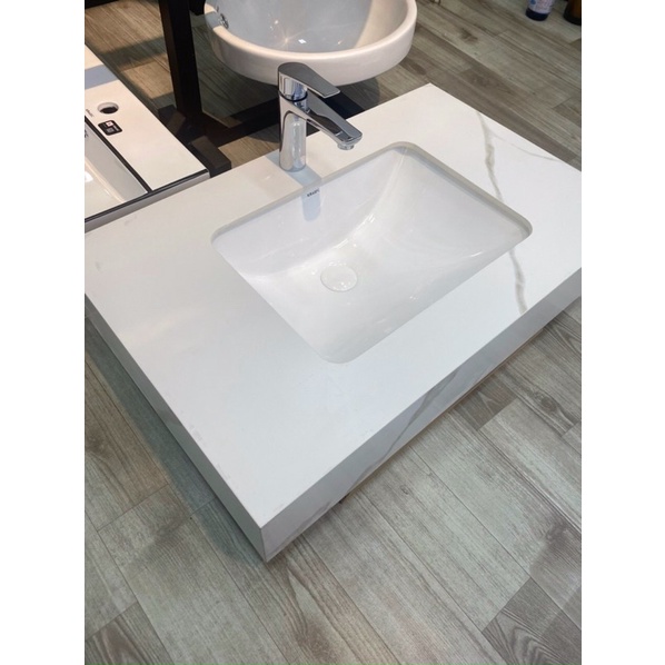 🌾🌷(Nhận làm theo kt yêu cầu) Bàn đá chống xước .Bàn lavabo và chậu âm chống xước