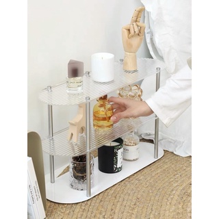 Kệ nhựa acrylic trong suốt trang trí decor 50cm