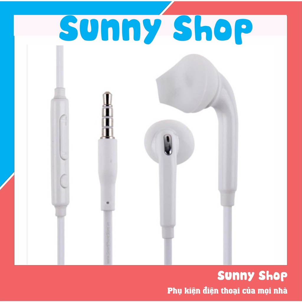 Tai Nghe Nhét Tai Có Mic Học Chơi Game Trực Tuyến S7 Jack 3.5mm Cho Điện Thoại Android Samsung Oppo Iphone có jack 3.5mm