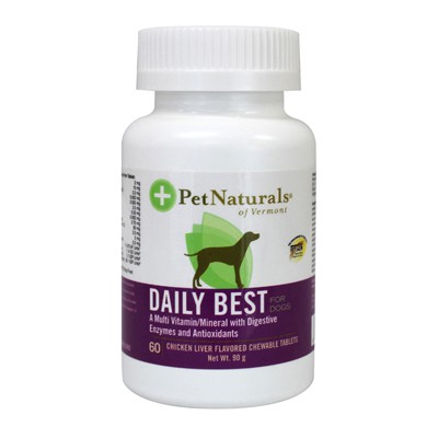 Daily Best for Dogs - Viên nhai bổ sung vitamin và khoáng chất cho chó-60 viên