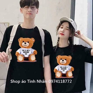[ÁO ĐÔI GIÁ XƯỞNG]ÁO ĐÔI GẤU DỄ THƯƠNG CHẤT ĐẸP