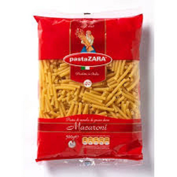 Nui ý Ống thẳng 40 500g - Pasta Zara