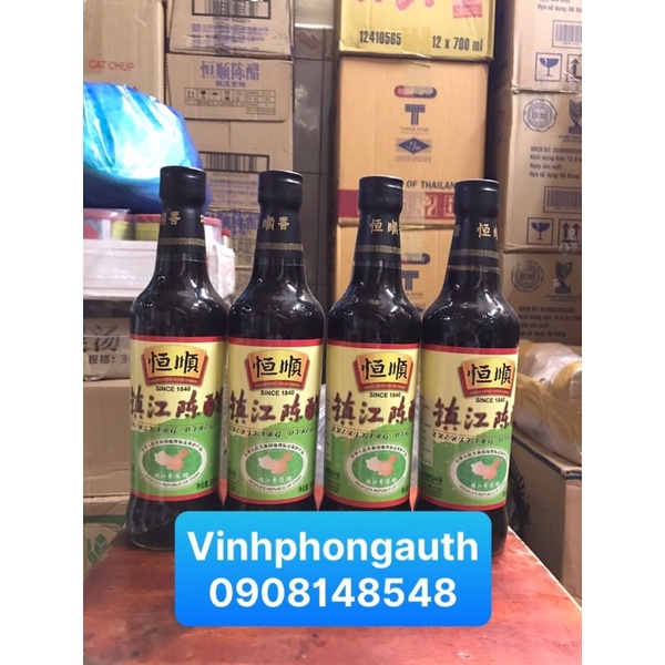 Dấm đen hiệu Hengshun 500ml