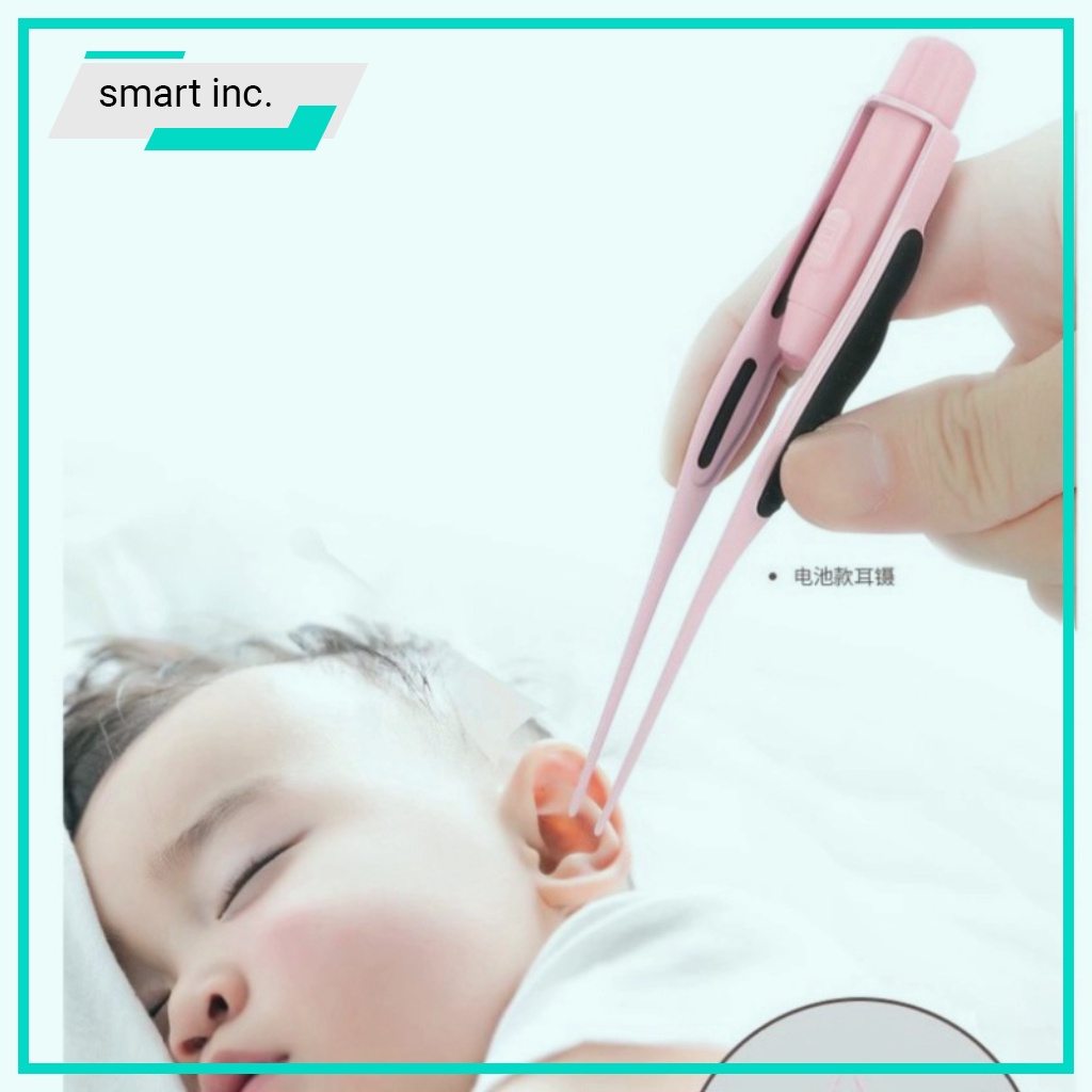 Dụng Cụ Ngoáy Tai Có Đèn Bộ Lấy Ráy Tai Cho Bé Vệ Sinh Có Kính Lúp