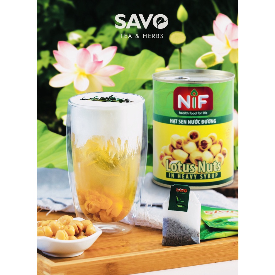 Hạt sen nước đường NIF chính hãng hộp 560g