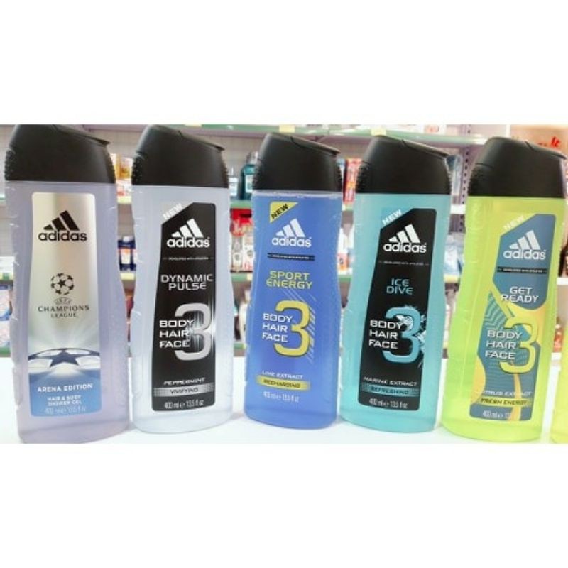 Tắm gội nam Adidas 400ml