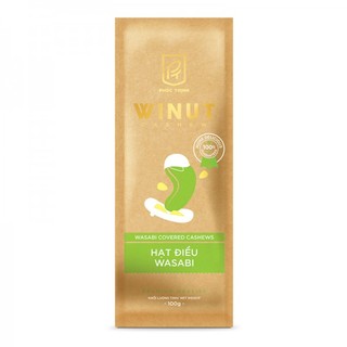 HẠT ĐIỀU VỊ WASABI WINUT 100GR
