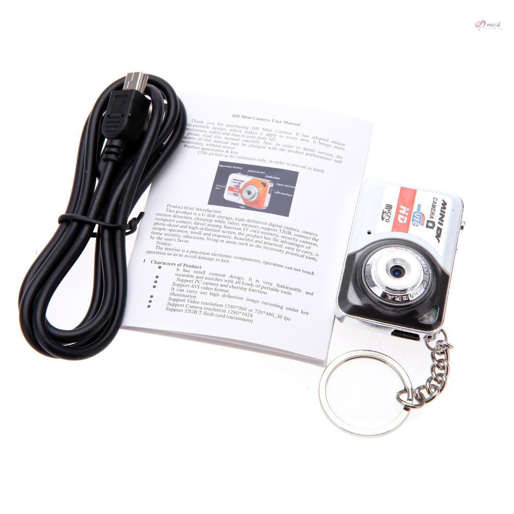 Camera kỹ thuật số mini X6 độ phân giải cao hỗ trợ thẻ TF 32GB kèm mic
 | BigBuy360 - bigbuy360.vn
