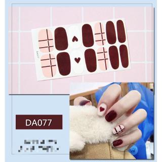 Set 14 Sticker Dán Móng Nghệ Thuật