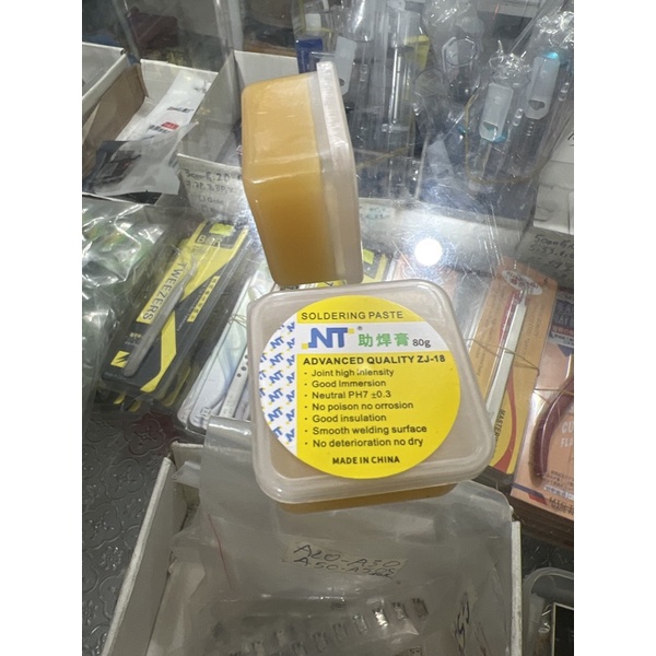 Combo 3 món: Mỡ hàn / Hũ chì, nhựa thông