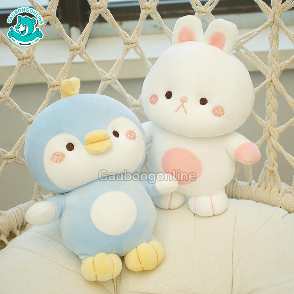 Bộ Tứ Thú Nhồi Bông Dễ Thương 30cm Cao Cấp Gấu Bông Online