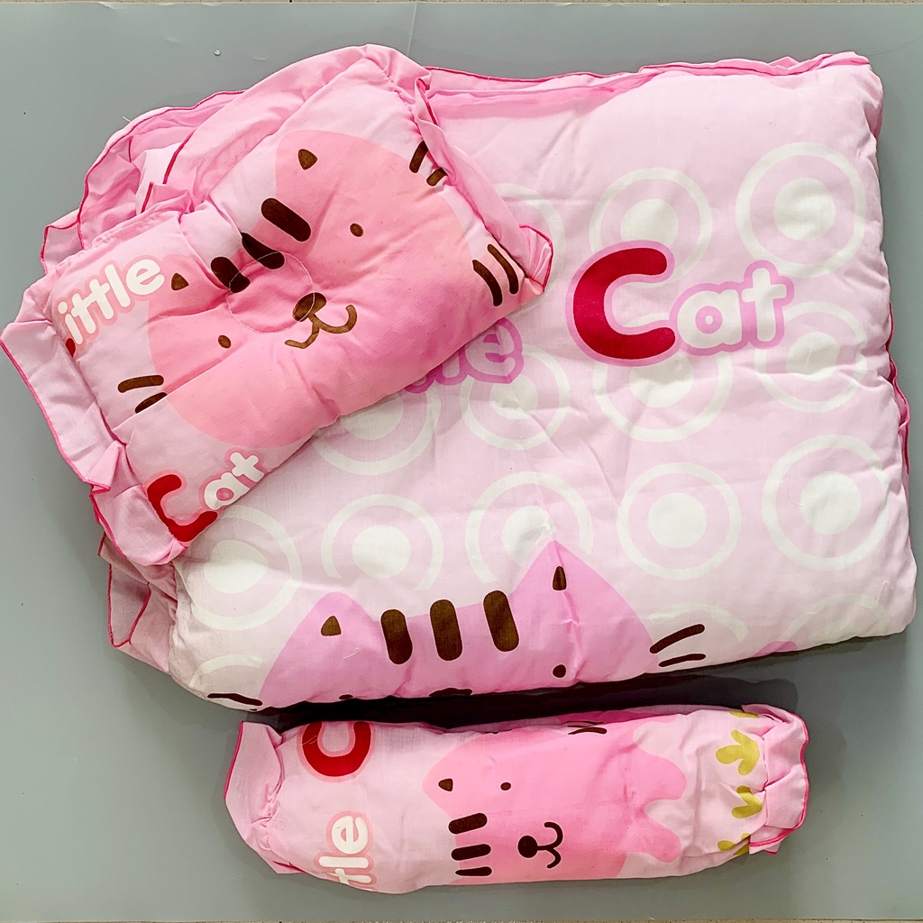 Túi Ngủ, Chăn Ủ Chóp Cotton Trần Bông Ấm Áp, Có Mũ, Gối (Video + Ảnh Thật)