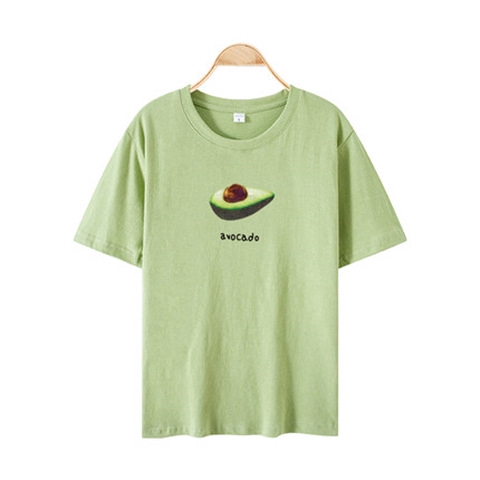 Áo thun IELGY in hình trái cây mùa hè 8 màu lựa chọn phong cách retro cỡ S-3XL cho nữ