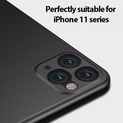 Ốp Điện Thoại Nhựa Trong Suốt Bề Mặt Nhám Cho IPhone 11 Pro Max X XS Max XR
