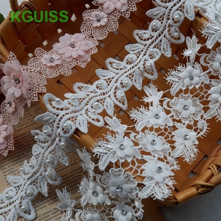 Dải Lụa Polyester Viền Ren 3d Trang Trí Áo Cưới