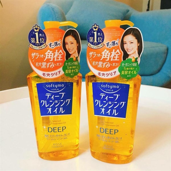 Dầu Tẩy Trang Kose Softymo Deep Cleansing Oil 230ml