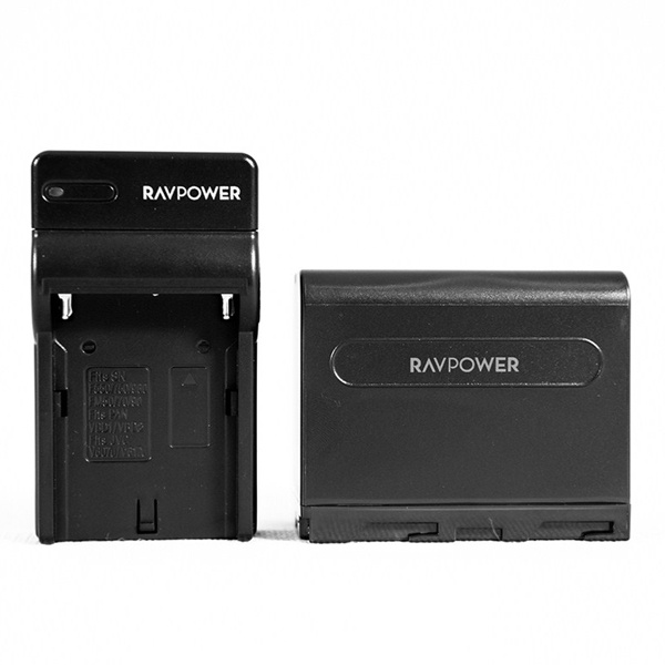 Bộ sạc Ravpower kèm 1 pin Sony NP-F970 Chính Hãng, Bảo hành 15 tháng