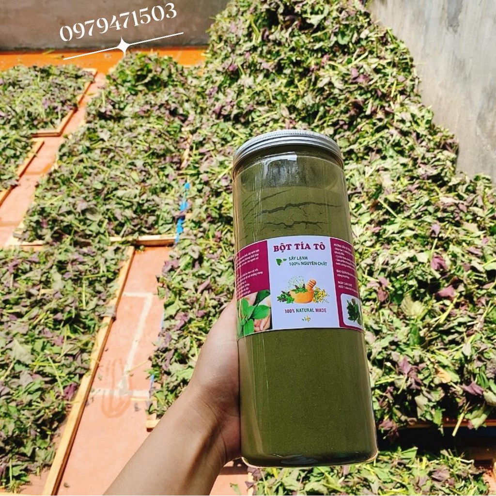 500Gram Bột Tía Tô ta nguyên chất