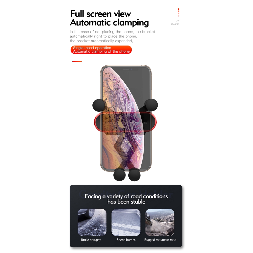 Giá Đỡ Điện Thoại Gắn Lỗ Thông Gió Xe Ô Tô Tiện Dụng | BigBuy360 - bigbuy360.vn